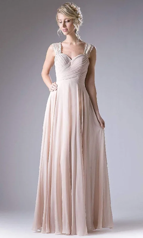 Seasonal Trend Cinderella Divine - CJ249 Sweetheart Neck Empire Waist Chiffon Gown