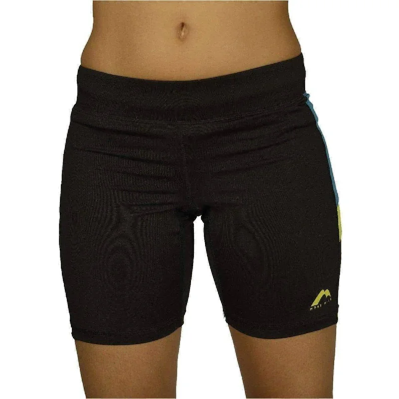 Style Revolution More Mile More-Tech Womens Short Running Tights - Black