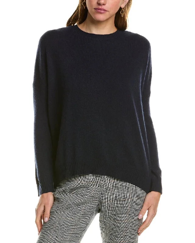 Explore What's New Kier + J Dropped-Shoulder Dolman Cashmere Sweater