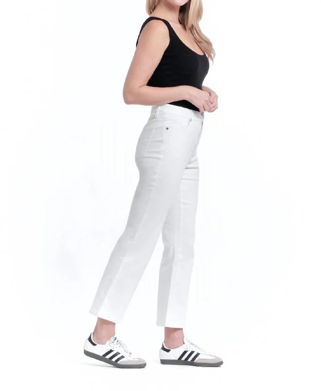 End Of Season Clearance 27" Sustainable Demi Boot Jean In White