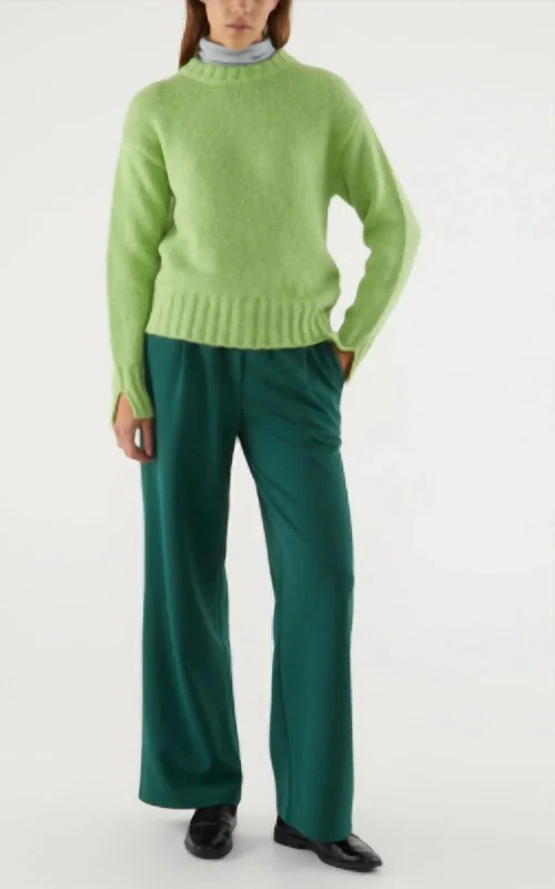 Seasonal Sale Pleated Trouser In Green