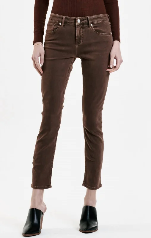 Versatile Wardrobe Essentials Blaire Highrise Jean In Root Beer