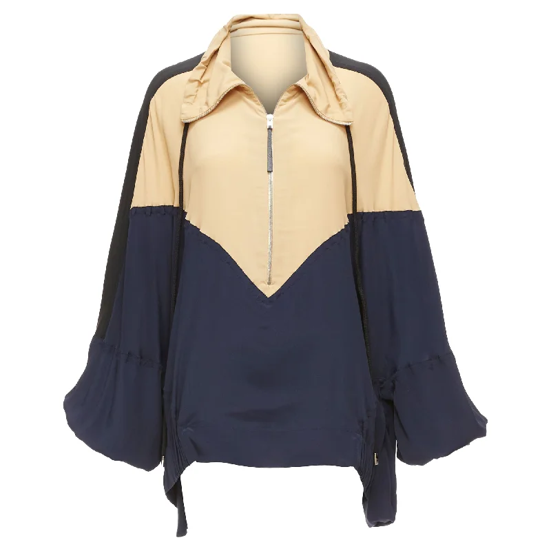 Special Occasion Wear Marni Acetate Silk Colorblock Panelled Track Top