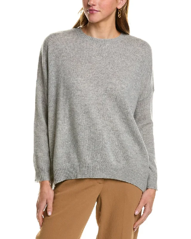 All Season Basics Discount Kier + J Dropped-Shoulder Dolman Cashmere Sweater