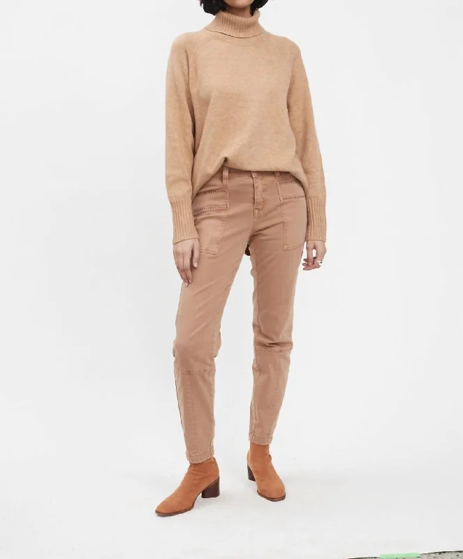 Clearance Event Olivia Slim Ankle Pants In Butter Rum