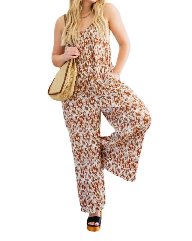 Essentials On Sale Favorite Festival Jumpsuit In Multi