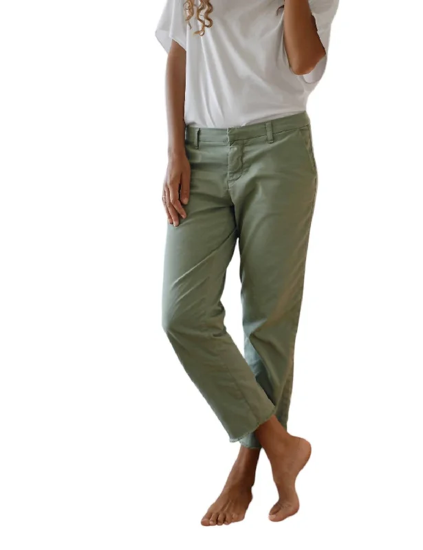 Wardrobe Update Wicklow Italian Chino Pant In Sage