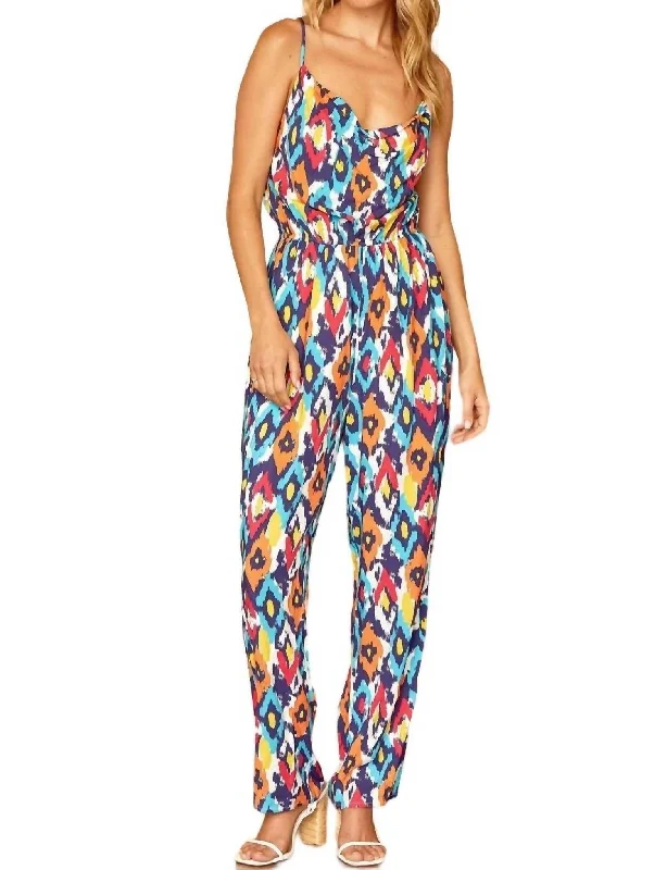 Limited Time Offers Seek Me Out Jumpsuit In Multi