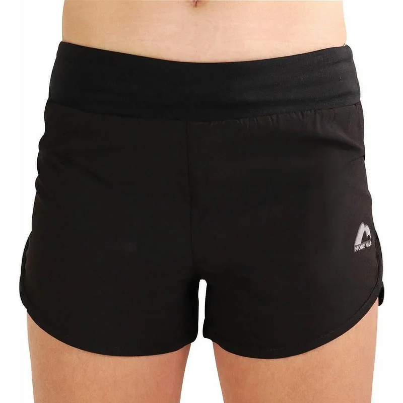 Style Upgrade More Mile Strive Womens Running Shorts - Black