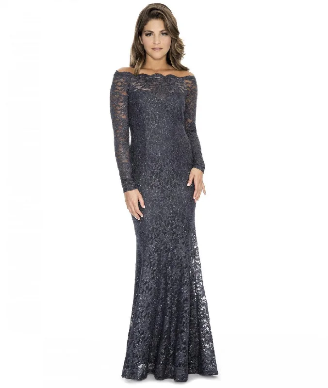 Versatile Style Wardrobe Decode 1.8 - 183916SC Scalloped Lace Throughout Evening Gown