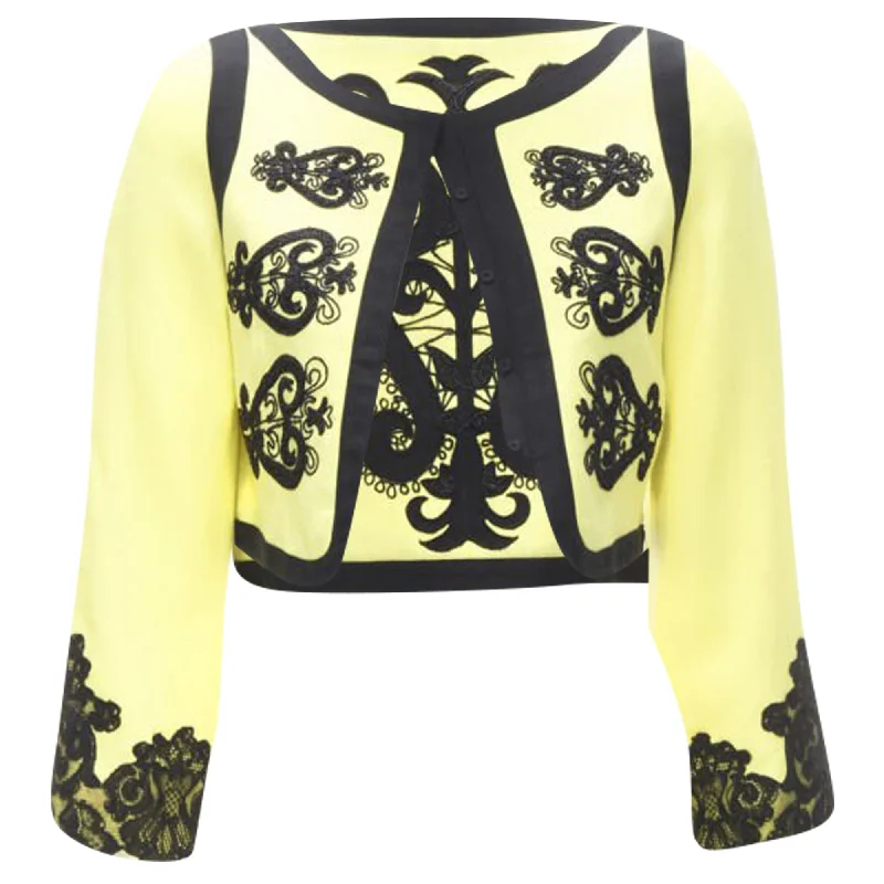 Modern Romance Christian Lacroix Matador embroidery cropped jacket