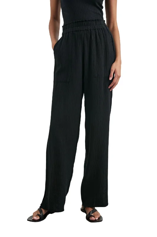 End Of Season Sale Leon Pant In Black