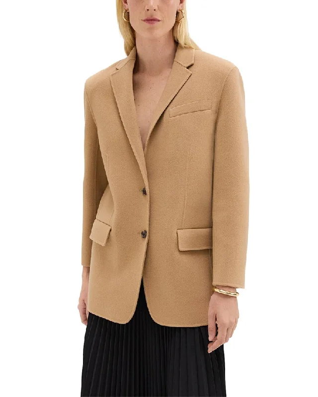 Daily Deals Theory Oversized Wool & Cashmere-Blend Tailor Jacket