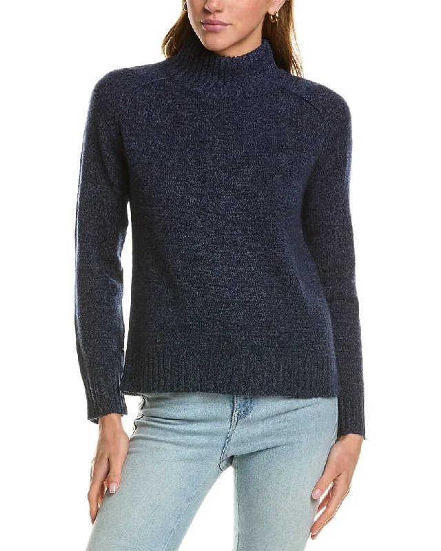 Insane Discount Onslaught Hannah Rose Turtleneck Wool & Cashmere-Blend Sweater