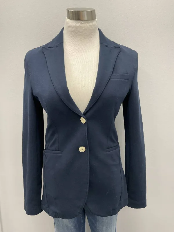 Limited Time Offers Navy Cotton Stretch Jacket