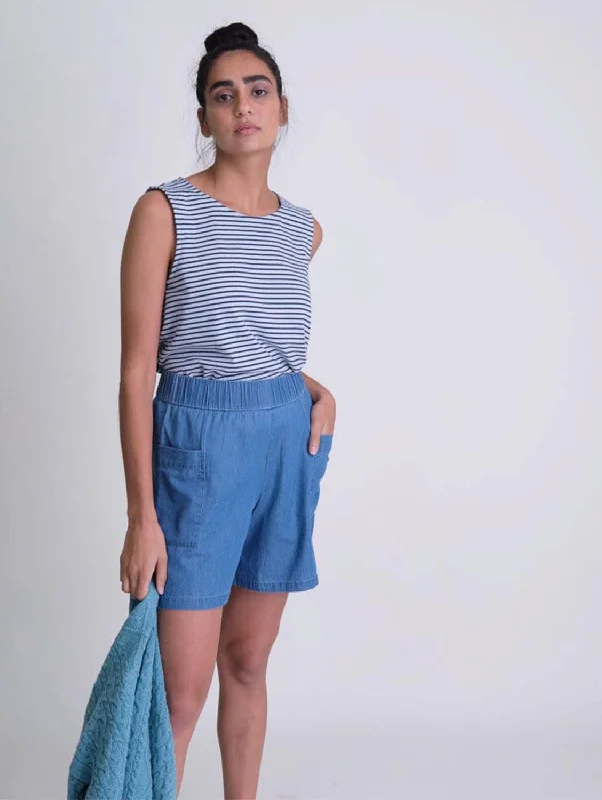 Special Offer Daria Organic Cotton Shorts | Denim