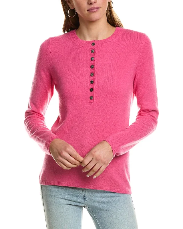 Snag Fabulous Fashion Bargains InCashmere Henley Cashmere Sweater