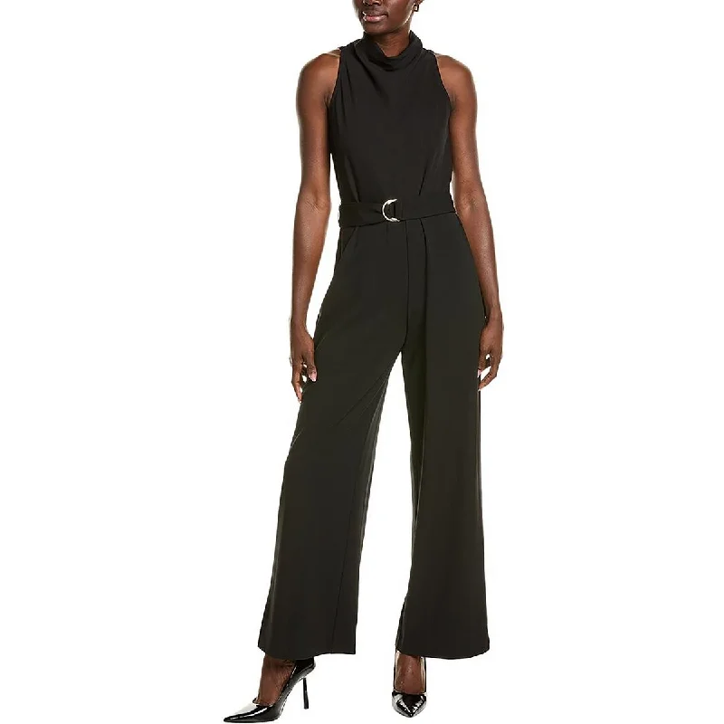 Special Offer For You Womens Solid Polyester Jumpsuit