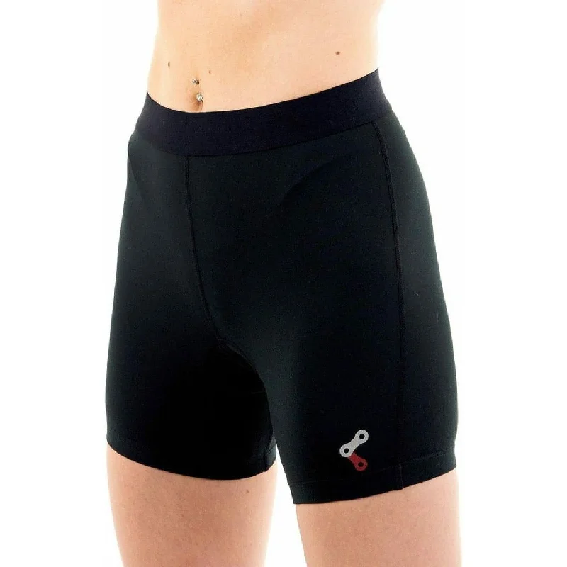 Bid Farewell To The Old Season Link Ride Womens Cycling Undershort - Black