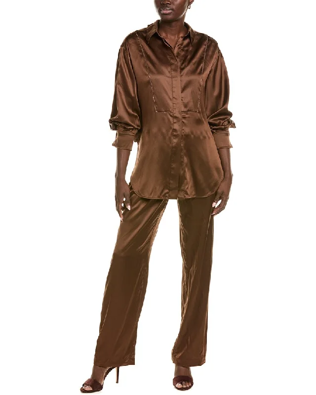 Alluring Design Brunello Cucinelli Silk-Blend Jumpsuit