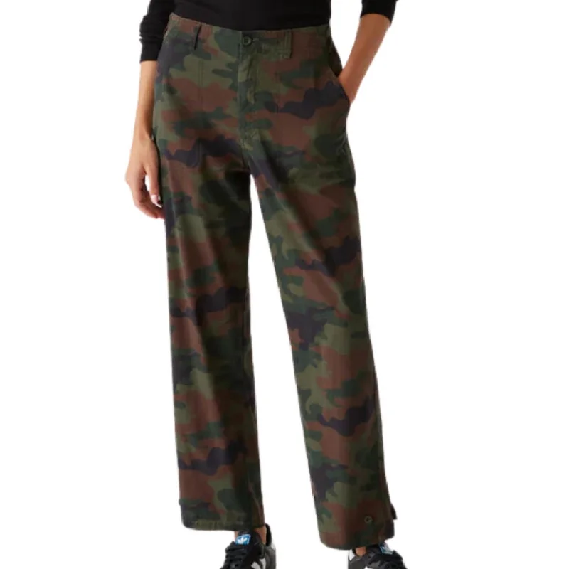 Limited Edition Maxine Pants In Olive Combo