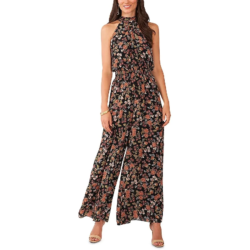 Exclusive Designer Collection Womens Printed Chiffon Jumpsuit