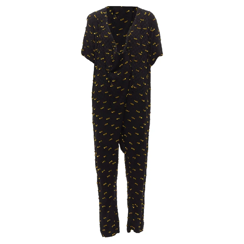 From Casual To Classy Rachel Comey detail tie neck relaxed jumpsuit