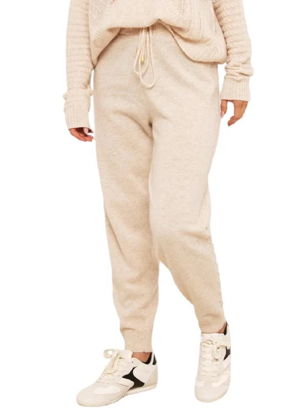 Gorgeous Glamour Collection Luxe Cable Jogger In Cygnet