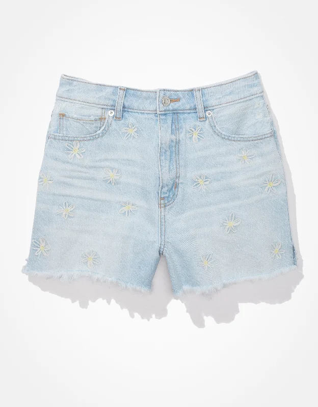 Stylish Looks AE Denim Mom Shorts