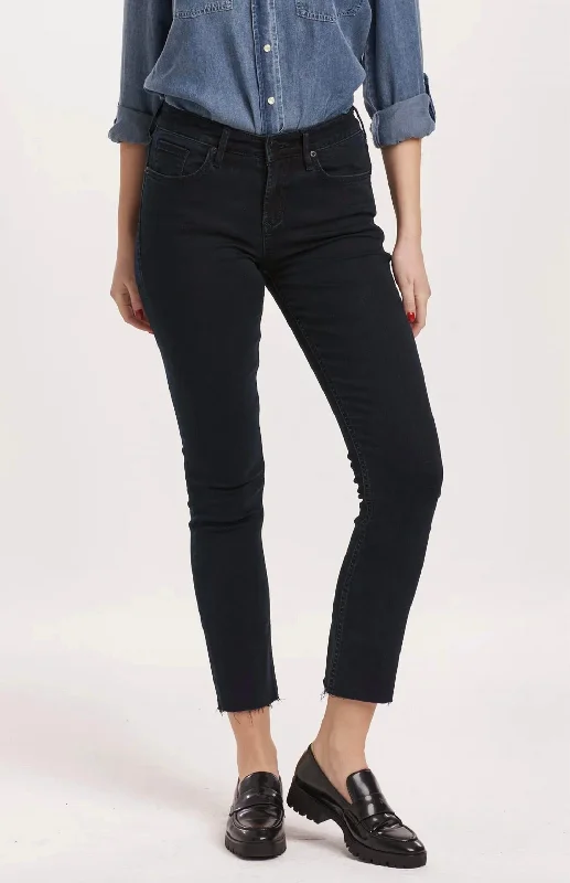 All Season Basics Discount Blaire Mid Rise Slim Straight Jeans In Yorkville