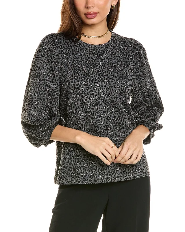 End Of Season Sale Anne Klein Balloon Pullover