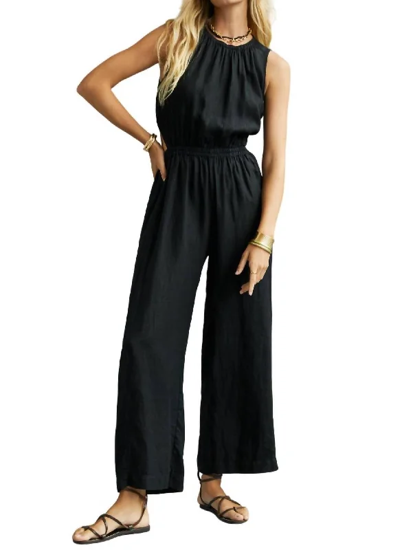 Absurdly Cheap Sale Vivi Cut-Out Jumpsuit In Black