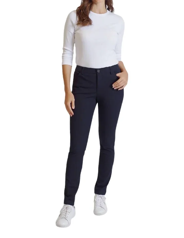 City Fashion Twiggy Pant In Navy