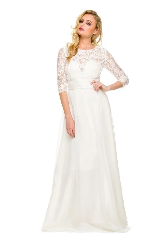 Trend Alert Nox Anabel - Lace Long Evening Gown 5118SC