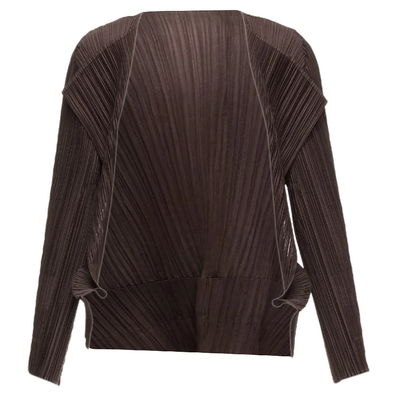 Wardrobe Refresh Issey Miyake Pleats Please Plisse 3D Cut Cardigan Jacket