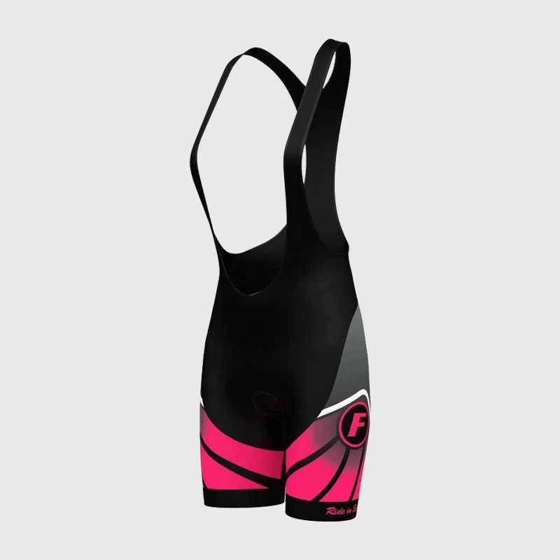 Fashion Sale Fdx Signature Pink Women's & Girl's Padded Summer Cycling Bib Shorts