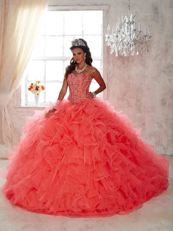 Luxe Layering Quinceanera Collection - 26820SC Sweetheart Tulle Ballgown