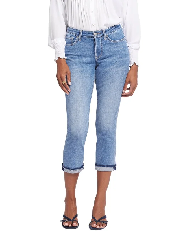 Mother's Day Special NYDJ Chloe Crescent Shore Capri Jean