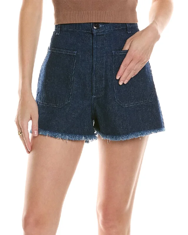 Elegant Style THE GREAT The Sailor Rinse Wash Short