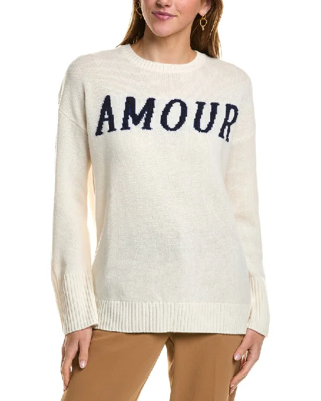 Trend Forward Threads For Her Kier + J Amour Wool & Cashmere-Blend Sweater