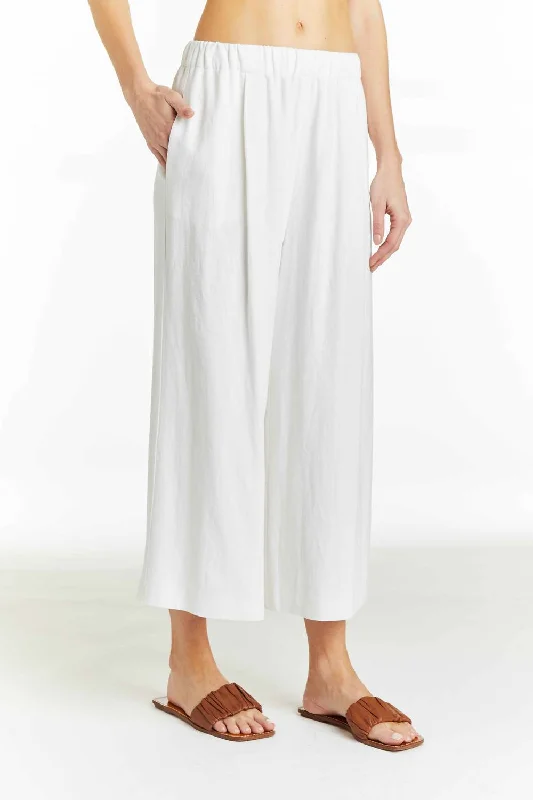 Everyday Fashion Adeline Pants In Ivory