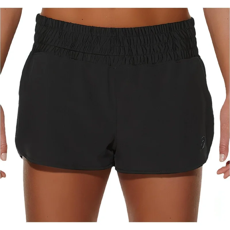 Quality Driven Apparel Asics Woven Womens Running Shorts - Black