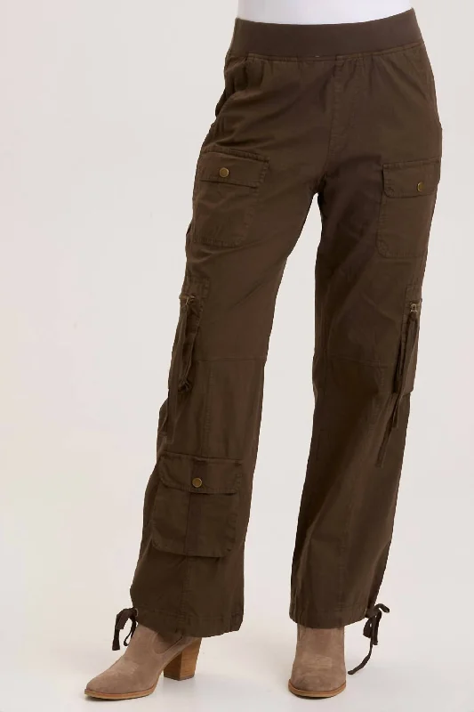 Stylish Savings Poplin Chaucer Pants In Boxwood Pigment