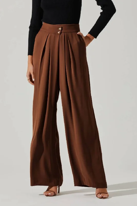 Big Savings Boyfriend Pants In Brown