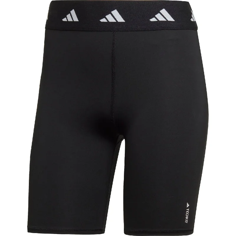 Limited Edition adidas Tech Fit Womens Training Bike Short Tights - Black