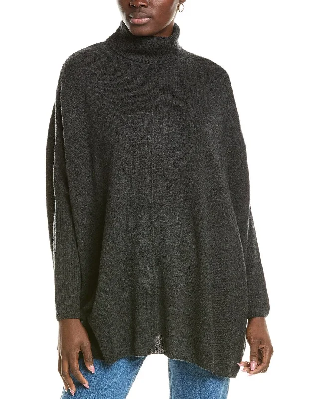 Fresh Styles, Fresh Deals Brodie Cashmere Roll Wool & Cashmere-Blend Poncho