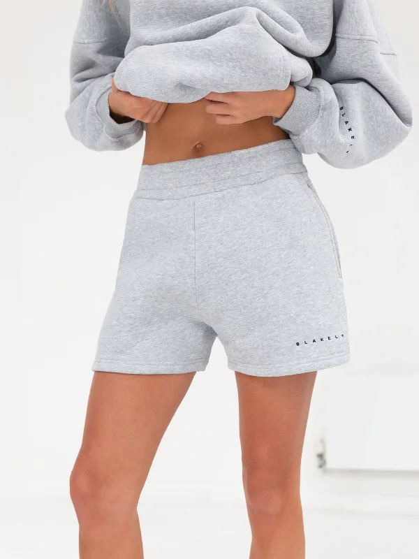 Best Deals Of The Season Isabel Jogger Shorts - Marl Grey