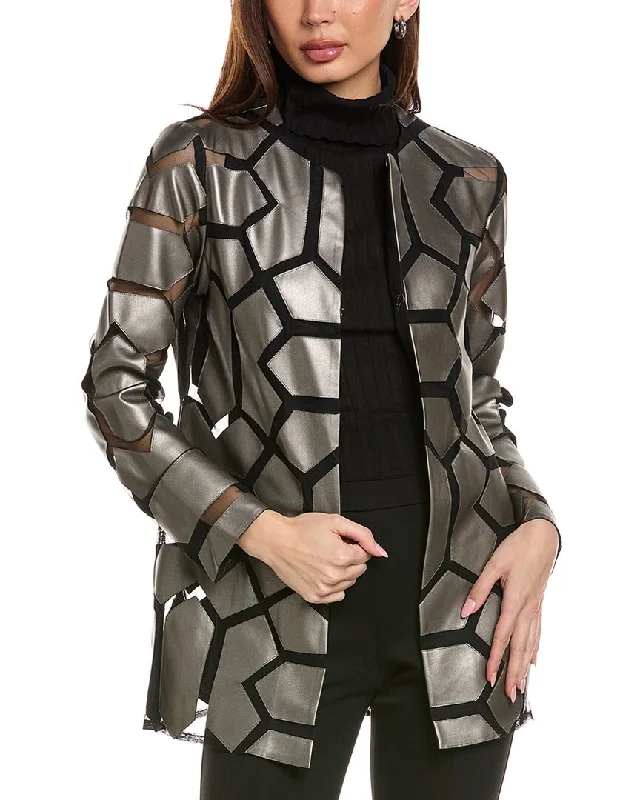 Fashion Forward Joseph Ribkoff Burnout Jacket