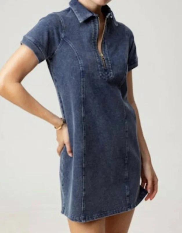 Trendy And Individual Women's Fashion Denim Dress