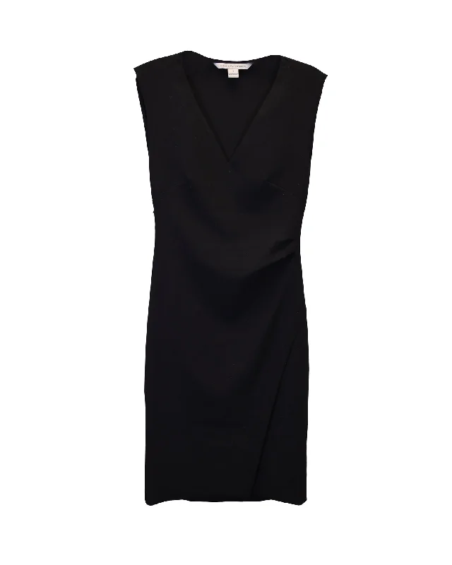 Latest Fashion Diane Von Furstenberg Megan Dress in Black Polyester